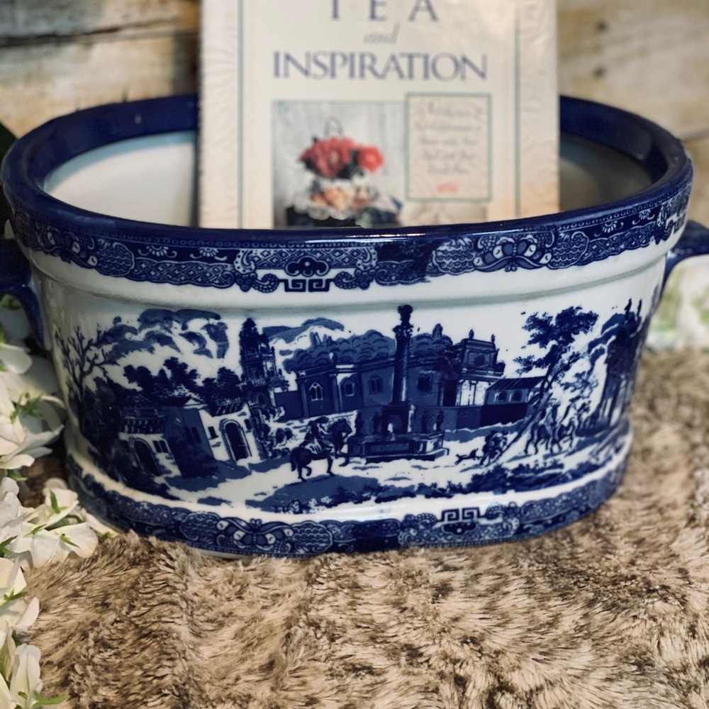 Victoria Ware Vintage China Foot Bowl